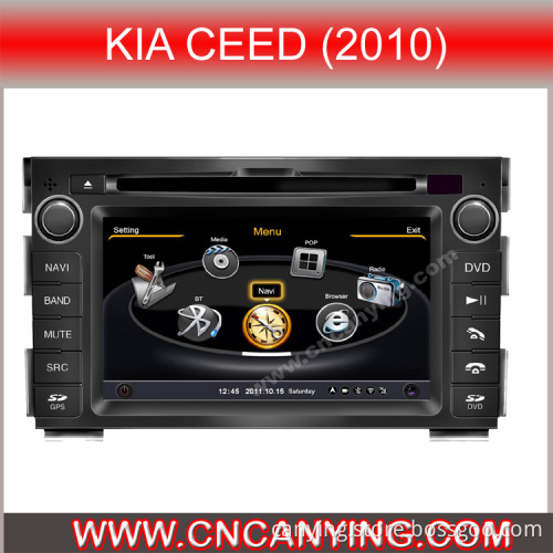 Special Car DVD Player for KIA Ceed (2010) with GPS, Bluetooth. with A8 Chipset Dual Core 1080P V-20 Disc WiFi 3G Internet (CY-C086)